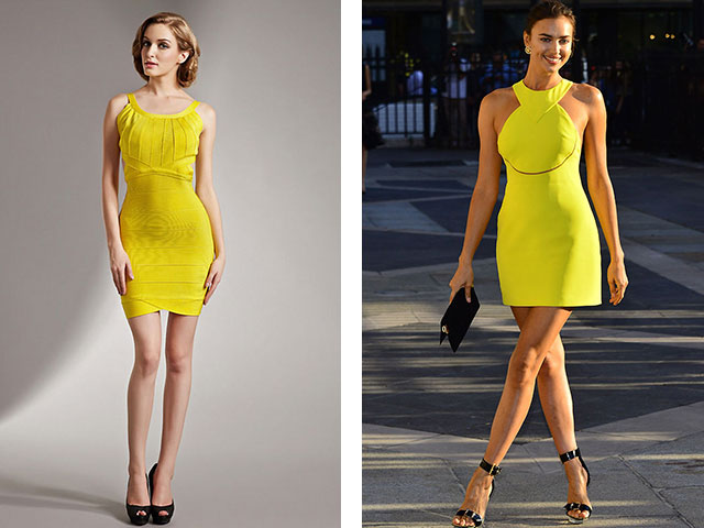 Зара Желтое Платье фото 5